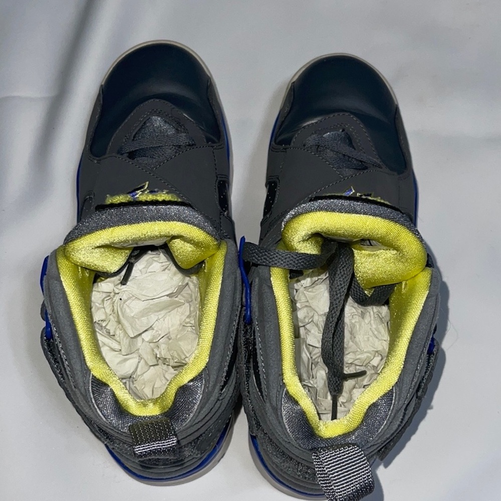 SOLD on eBay!  Nike Air Jordan VIII 8 Retro GS GREY VIOLET BLUE 580528-038 SZ:7Y - Picture 11 of 16